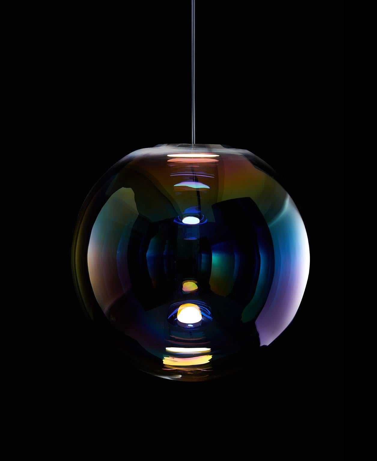 Modern Iris Pendant Light For Sale