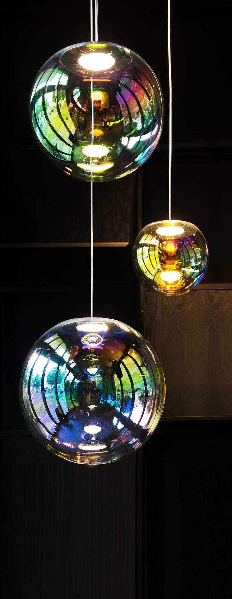 Contemporary Iris Pendant Light For Sale