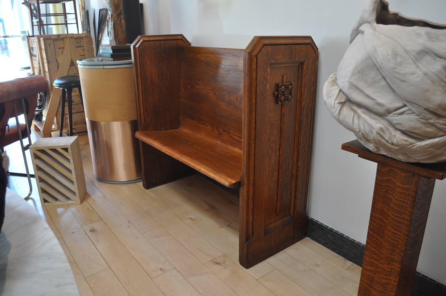 Hand-Crafted Antique Pew