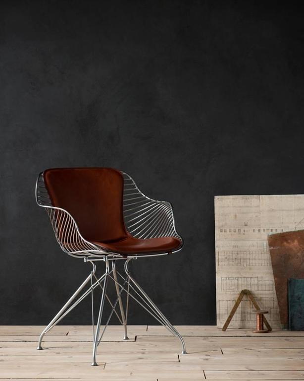 Wire Dining Chair by Overgaard and Dyrman For Sale at 1stdibs