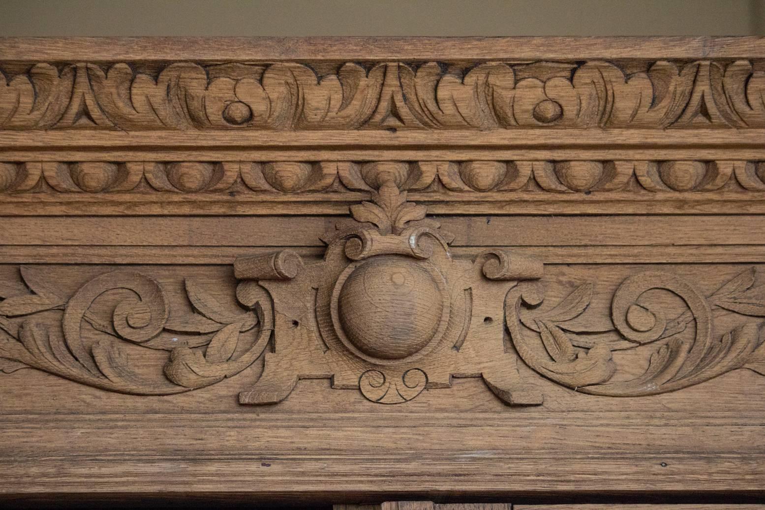 Oak 19th Century French Bibliotheque