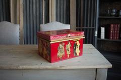 Antique English Deed Box