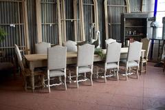 19th Century English Scrubbed Top Table