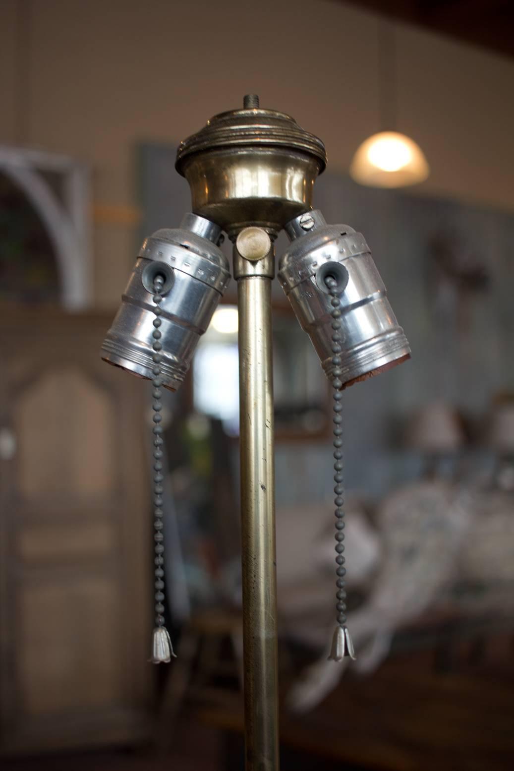 English Victorian Banquet Lamp 1