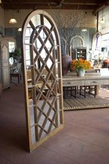Antique Gothic Window Mirrored