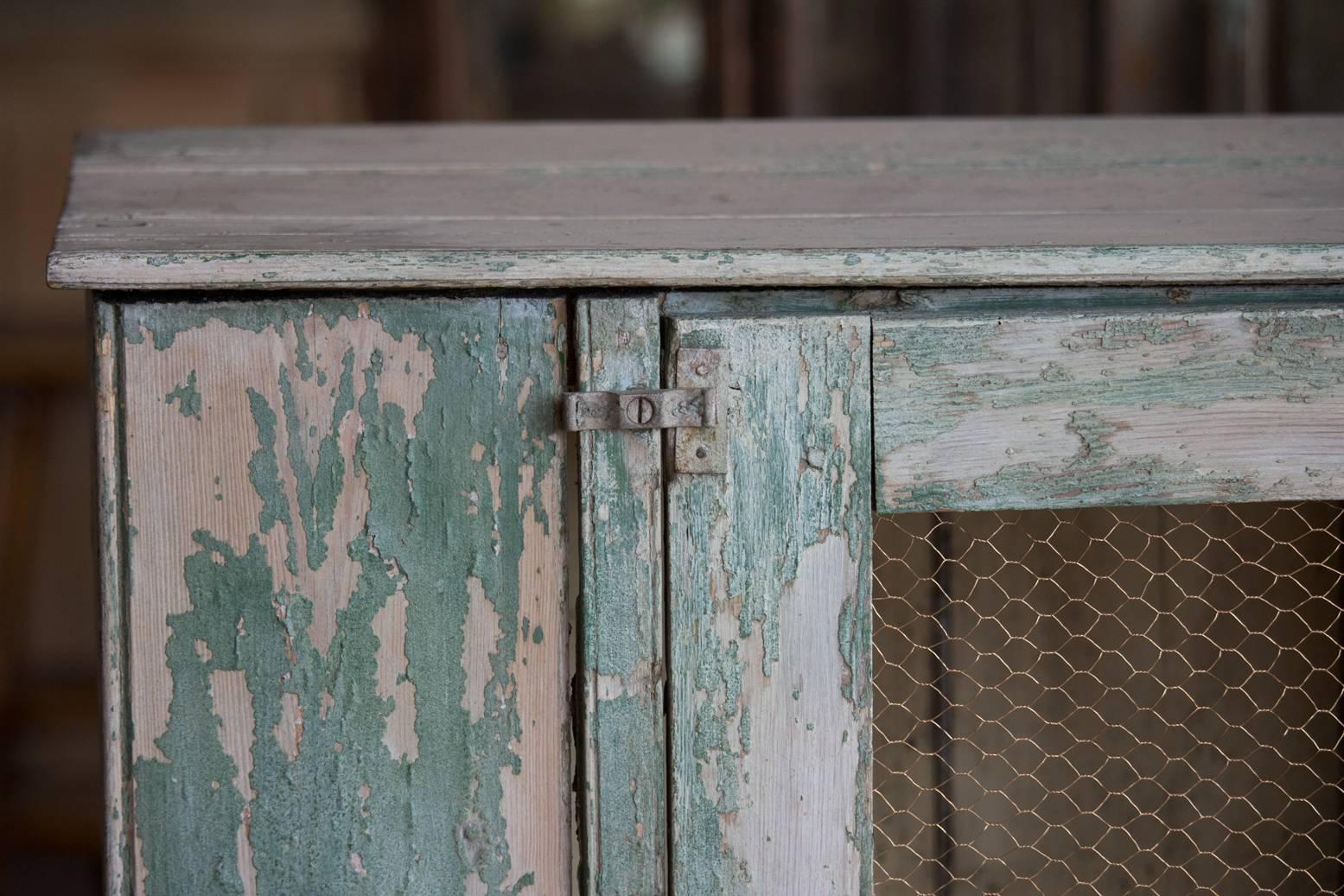 Wood Early 20th Century French Pie Safe