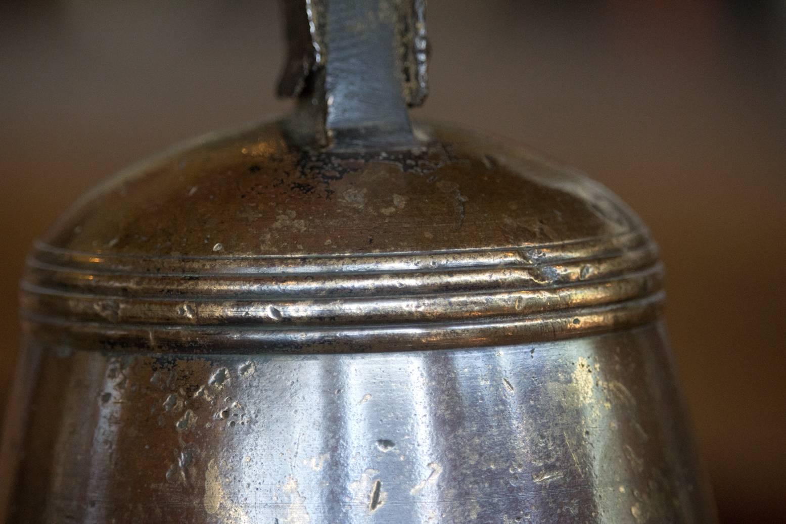 Antique French Bronze Bell 2