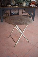 Antique French Folding Bistro or Garden Table