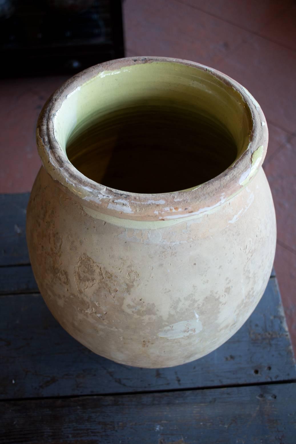 19th Century Antique Biot Oil Jar