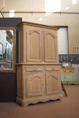 Vintage French Oak Buffet Deux Corps