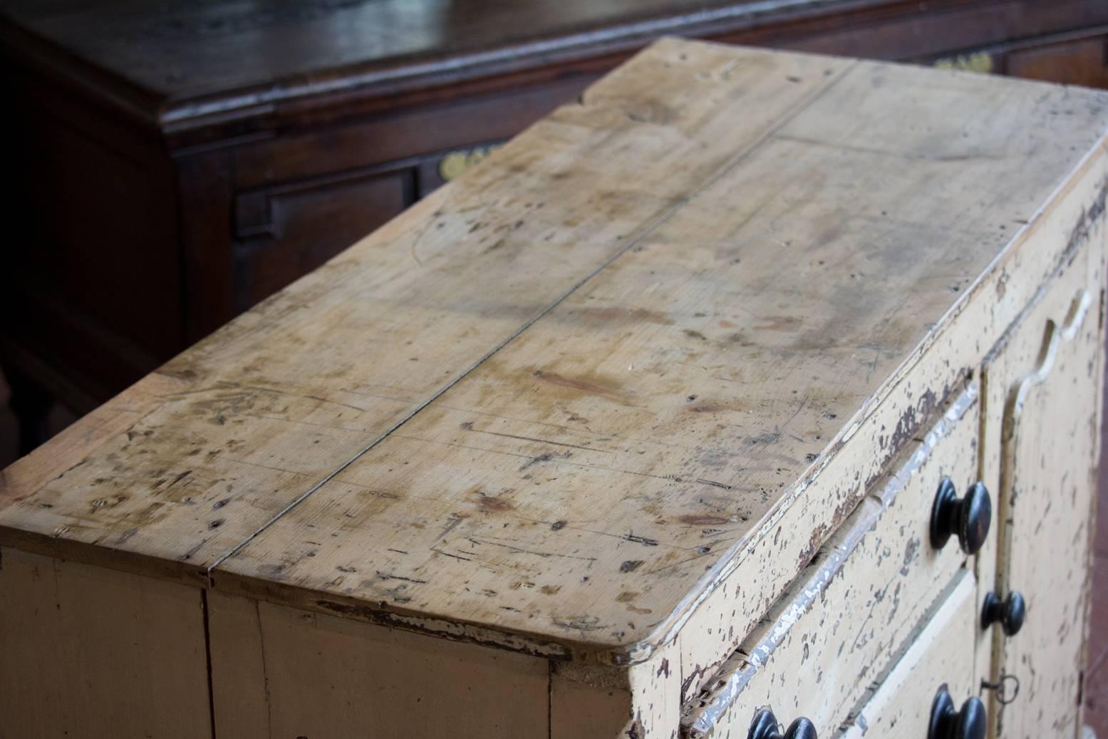 Wood Antique Lancashire Cupboard