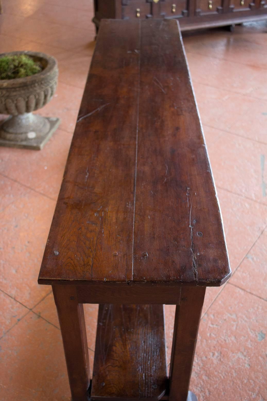 Antique French Farmhouse Serving Table 3