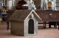 Vintage Stone Dog House