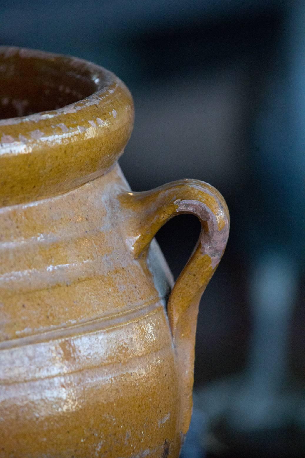 19th Century Catalan Olive Pot In Good Condition In Calgary, Alberta