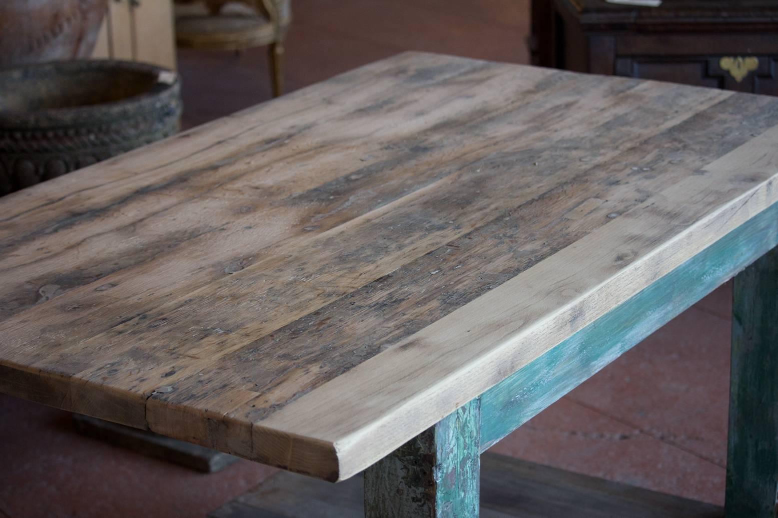 Antique Work Table or Kitchen Island 1