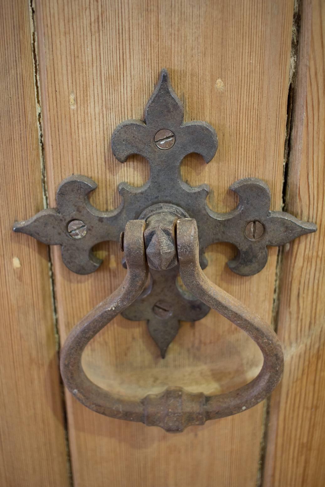 19th Century Antique English Gothic Door