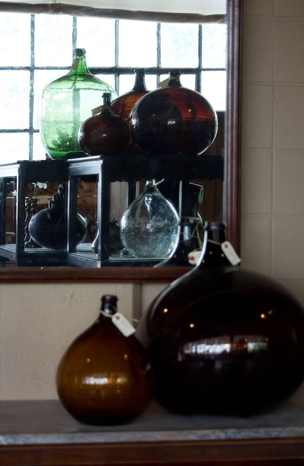 Antique French Handblown Wine Keg 4