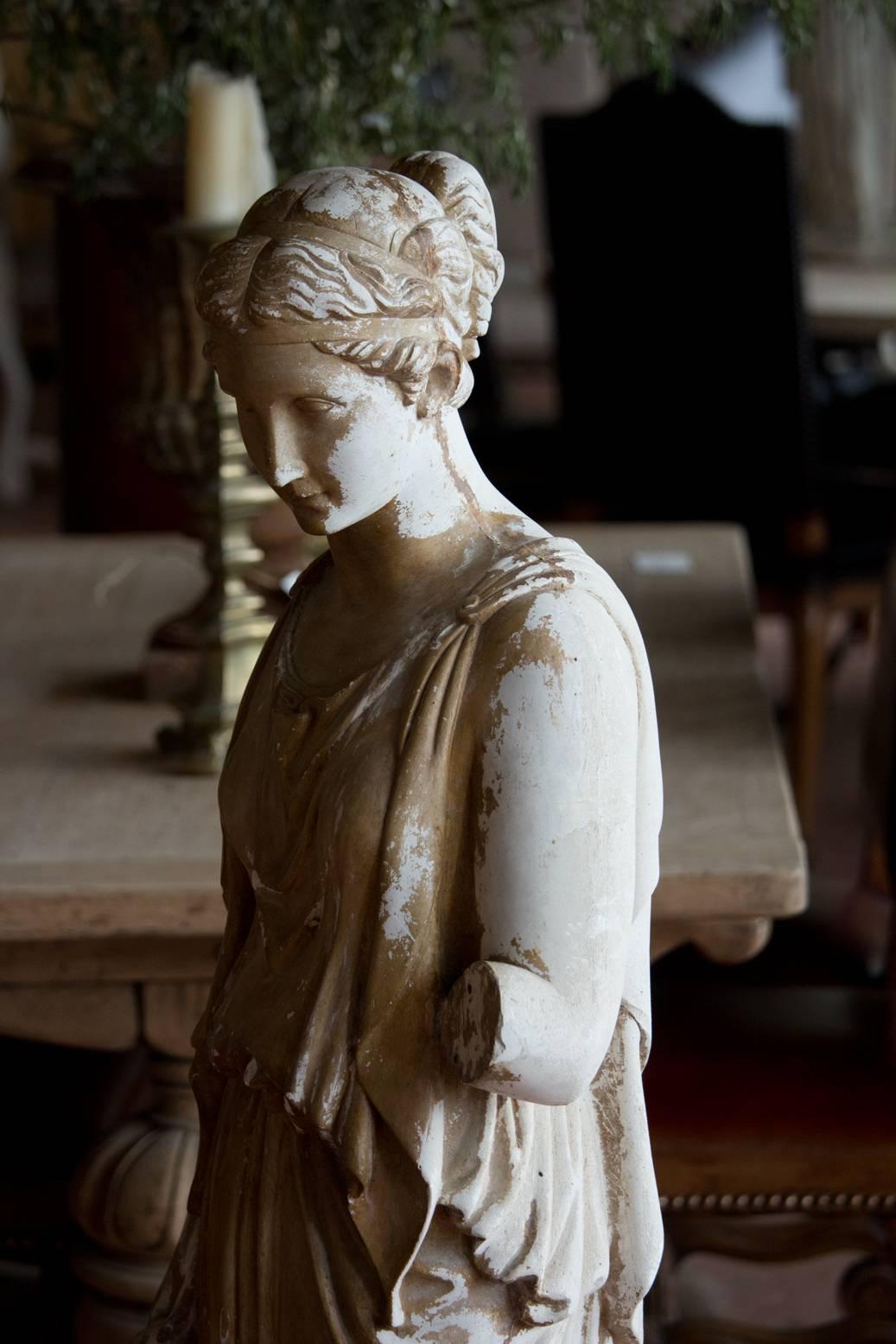 Antique Study in Plaster, Statue of Hebe 2