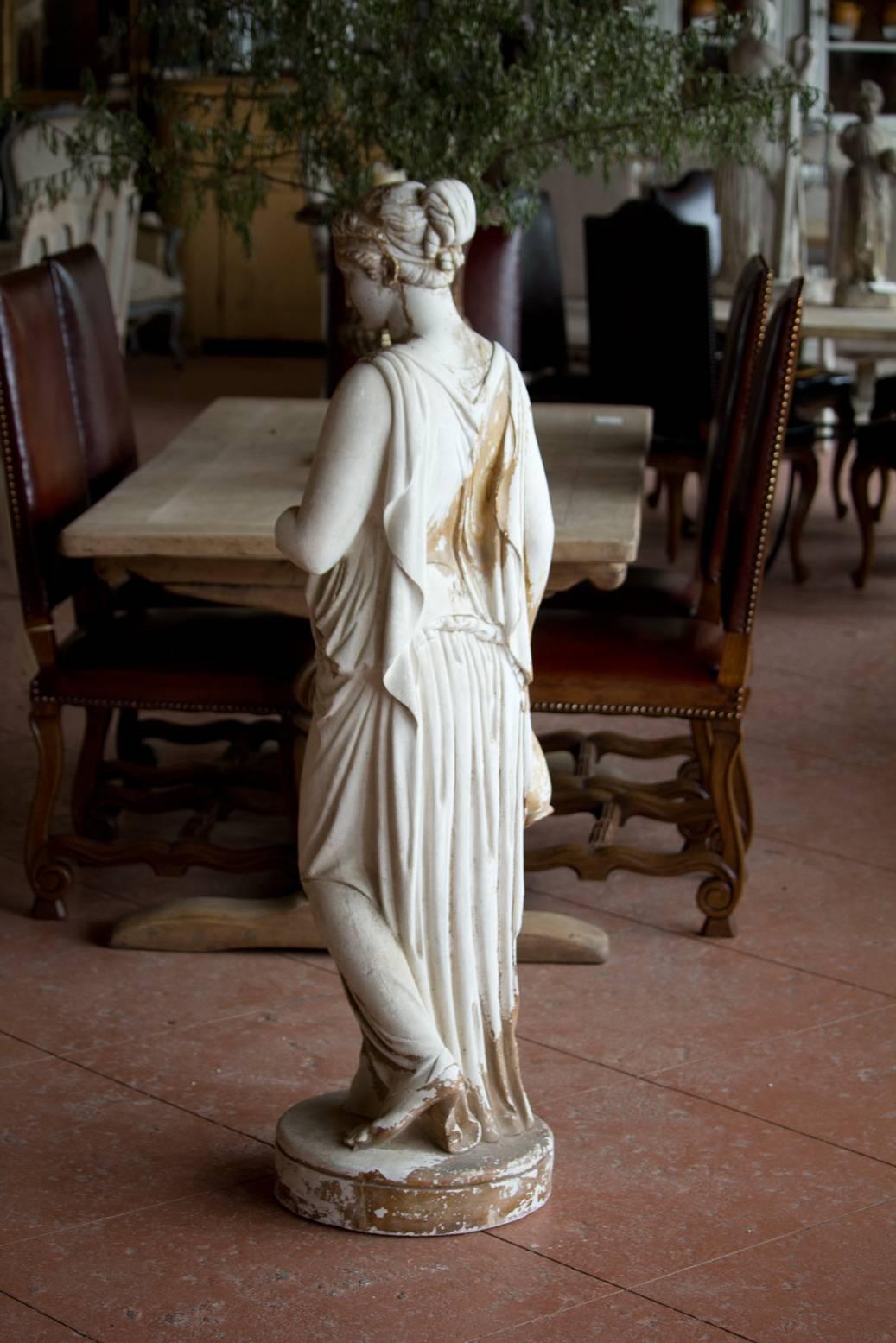 Antique Study in Plaster, Statue of Hebe 3