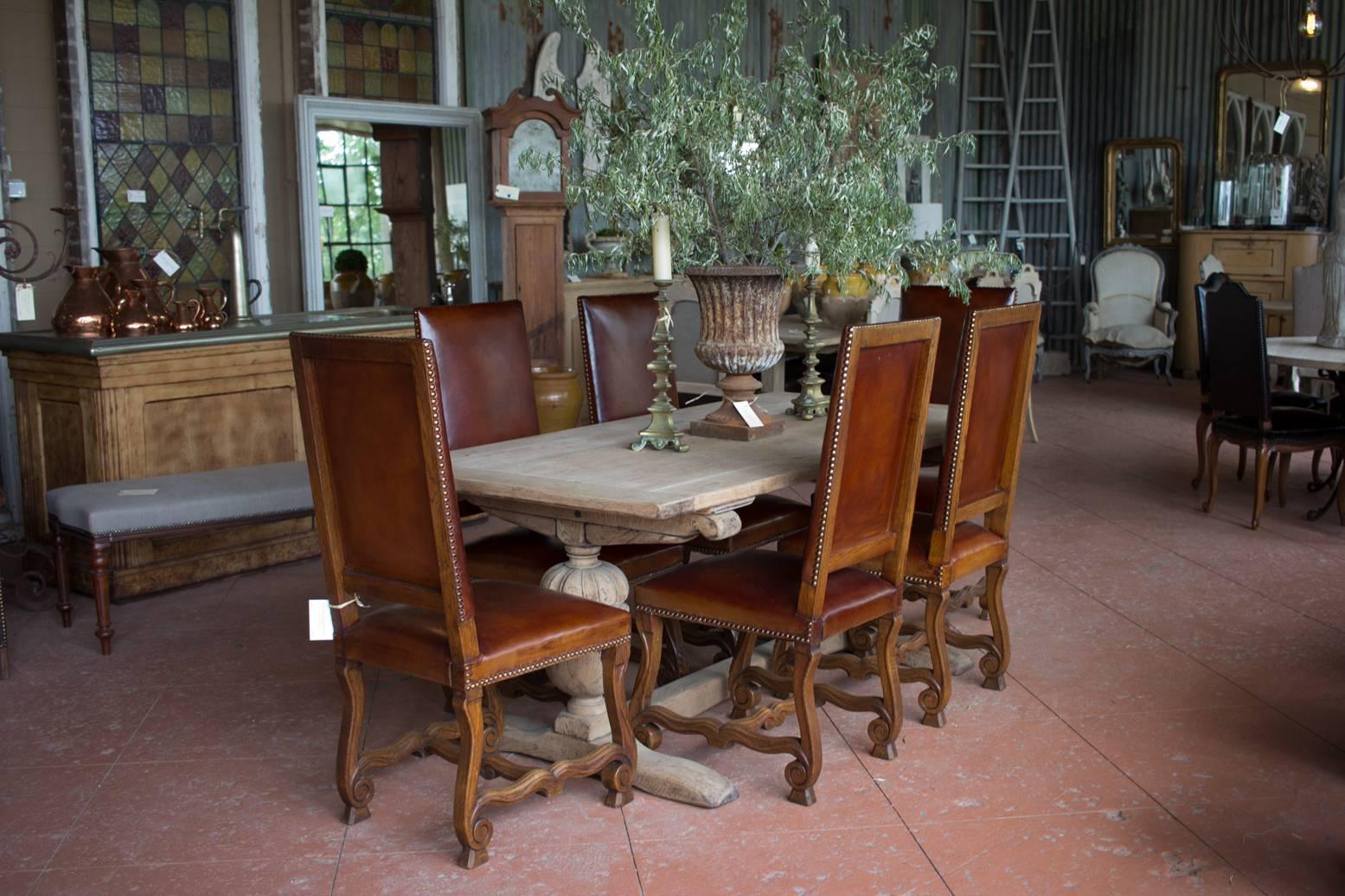 Antique English Tudor Revival Table 4