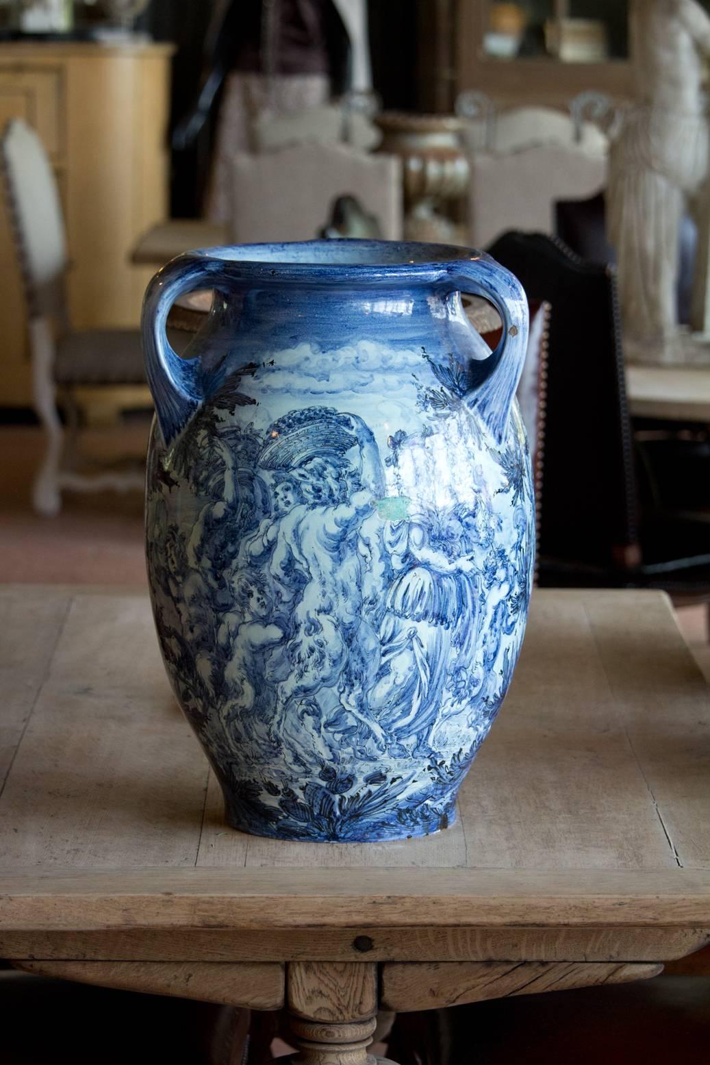 19th Century Large Antique Italian Vase