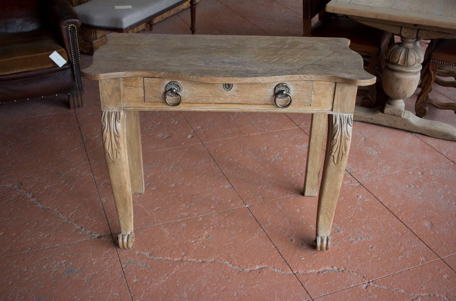 Antique English Console Table In Good Condition In Calgary, Alberta