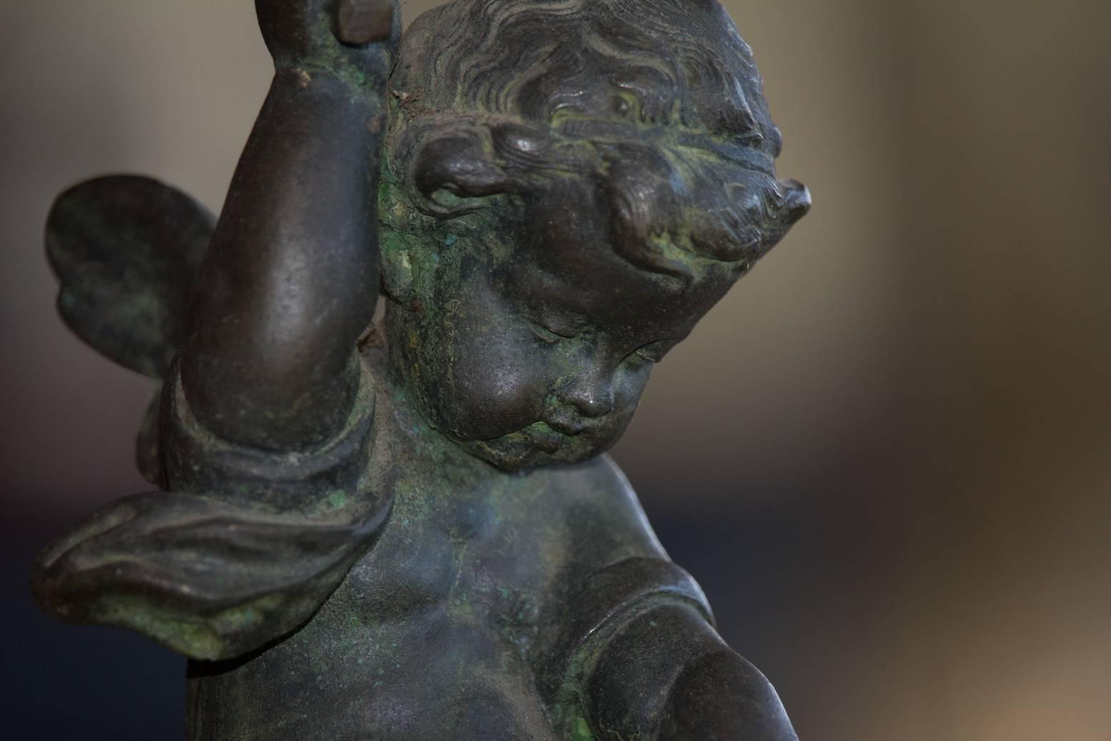 Antique Bronze Cupid 1