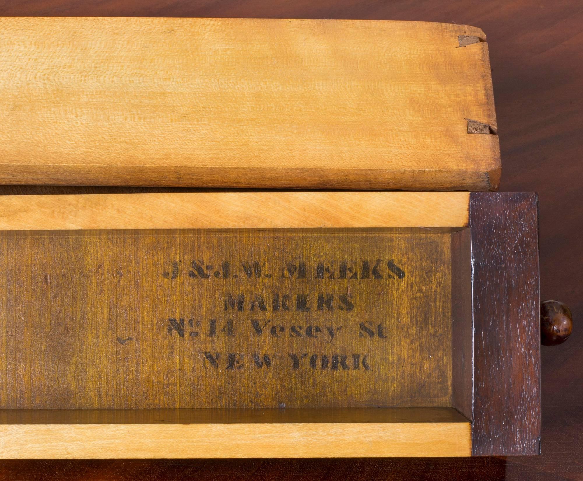 Fine Desireable Mahogany Sunderland Table, Labeled 