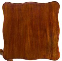 Chippendale Mahogany Serpentine Tilt-Top Tea Table, MA, circa 1770-1780