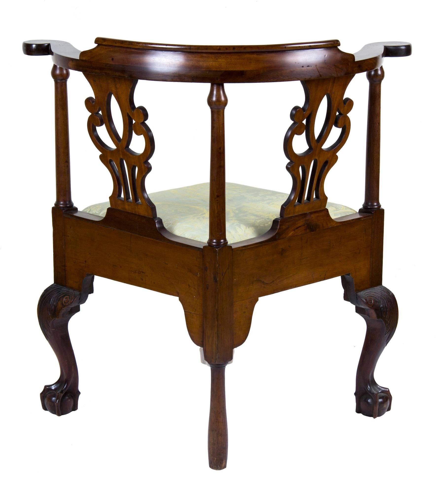 chippendale ball and claw chair