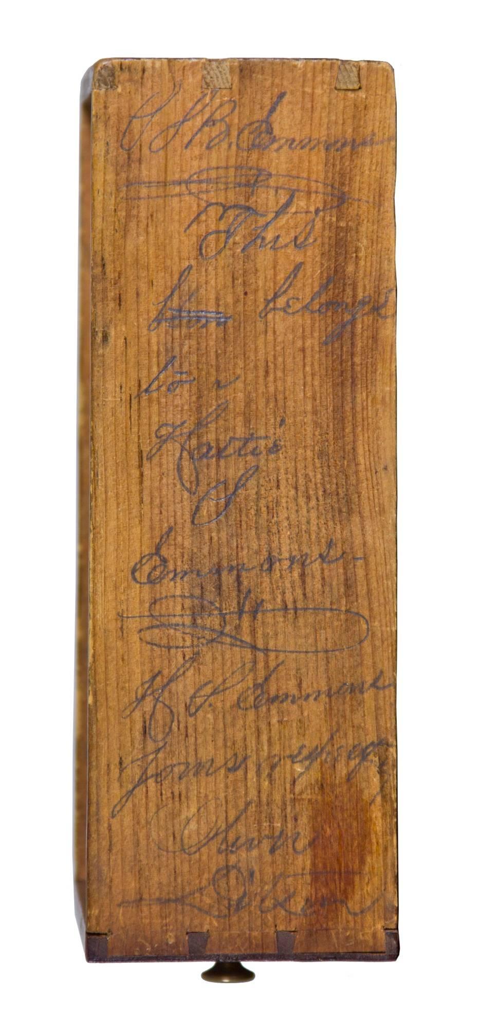 Rare Diminutive Mahogany Hepplewhite Desk with Tambour Doors, MA, circa 1795 For Sale 1