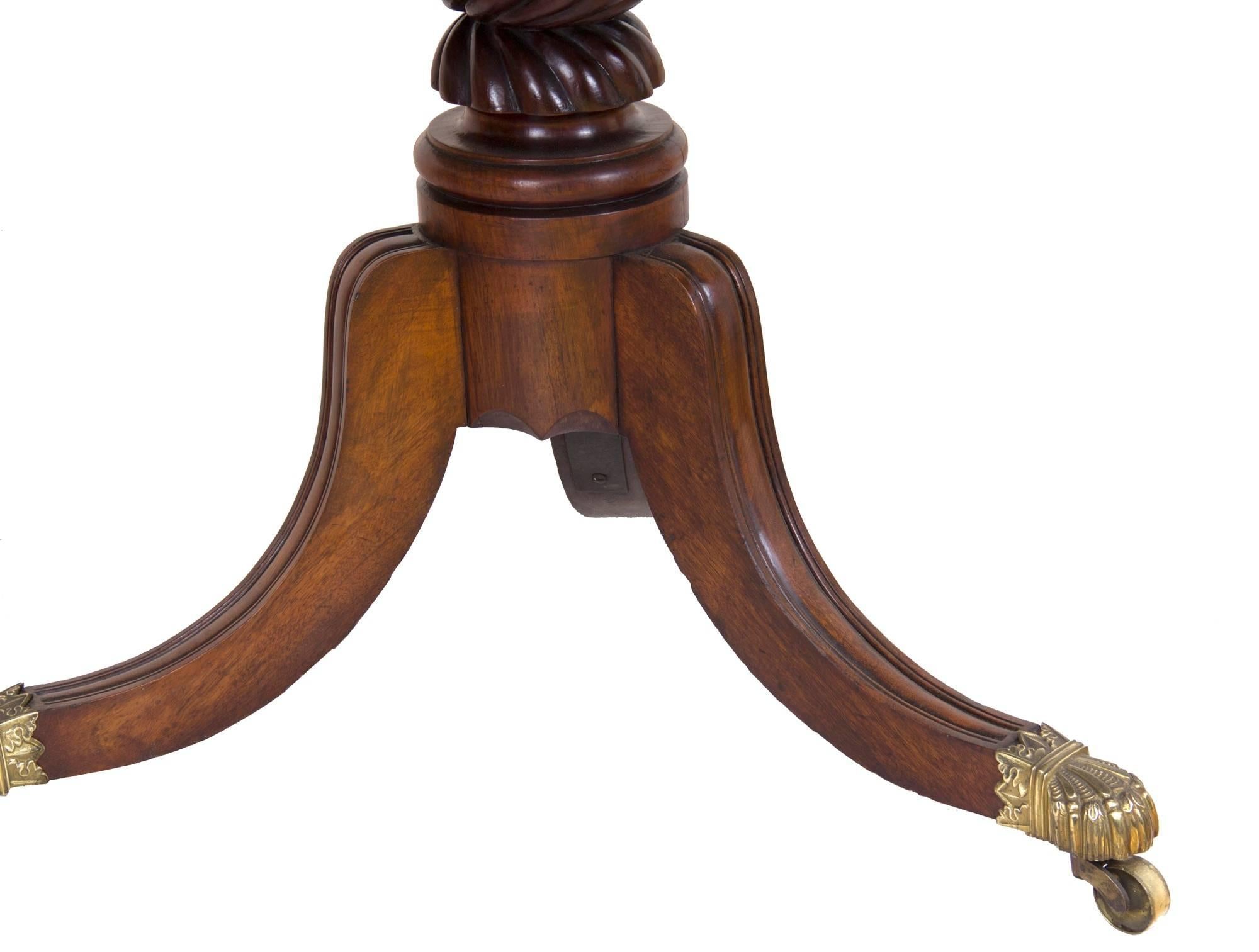 mahogany drop leaf table
