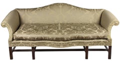 Fine Chippendale, Federal Mahogany Camelback Sofa, Philadelphia, circa 1780-1800