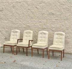 Set of 4 Mid-Century Modern Teak Dining Chairs