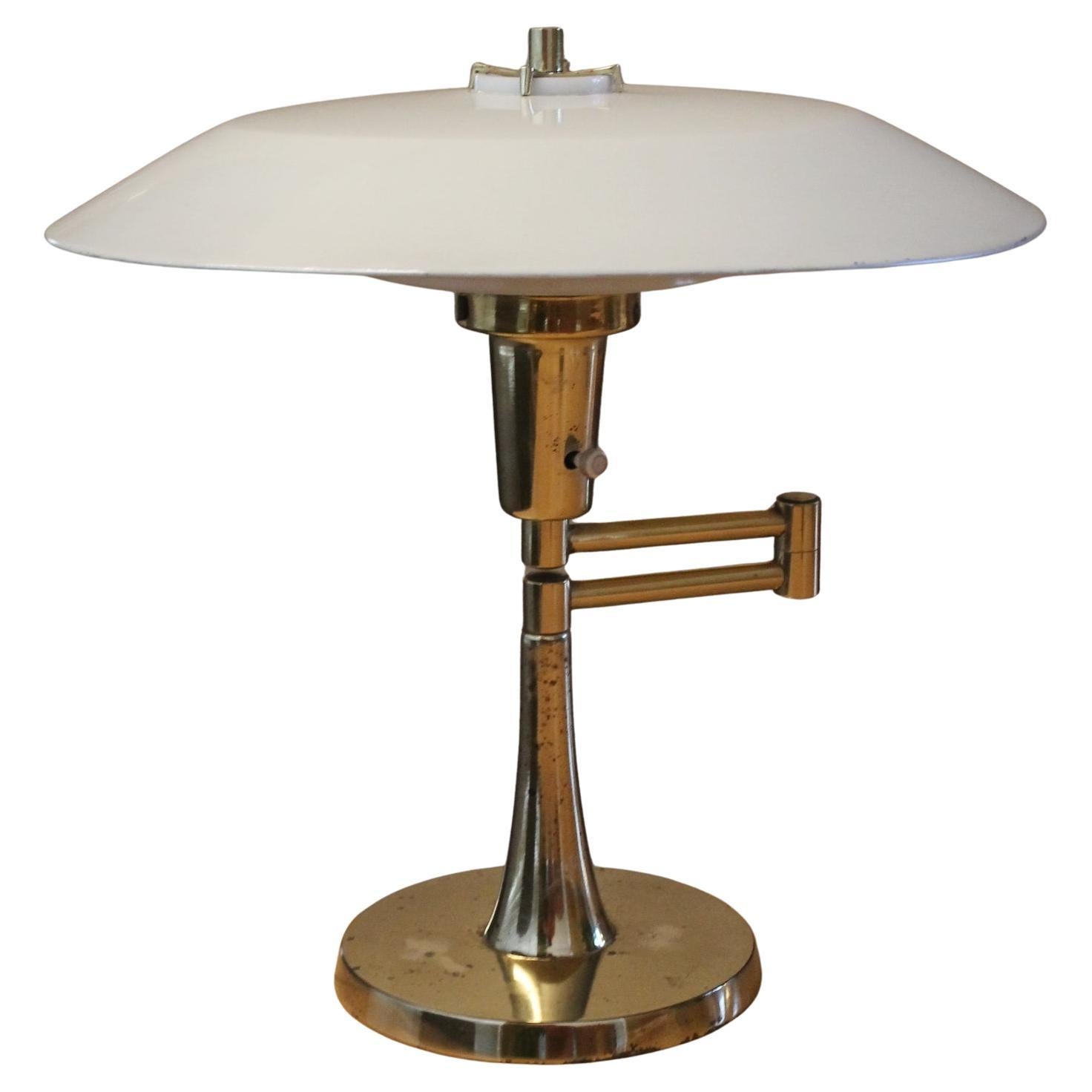 Tony Paul Mutual Sunset Lamps, una lampada a piattino moderna del medio secolo! Iron Man 2 anni '50