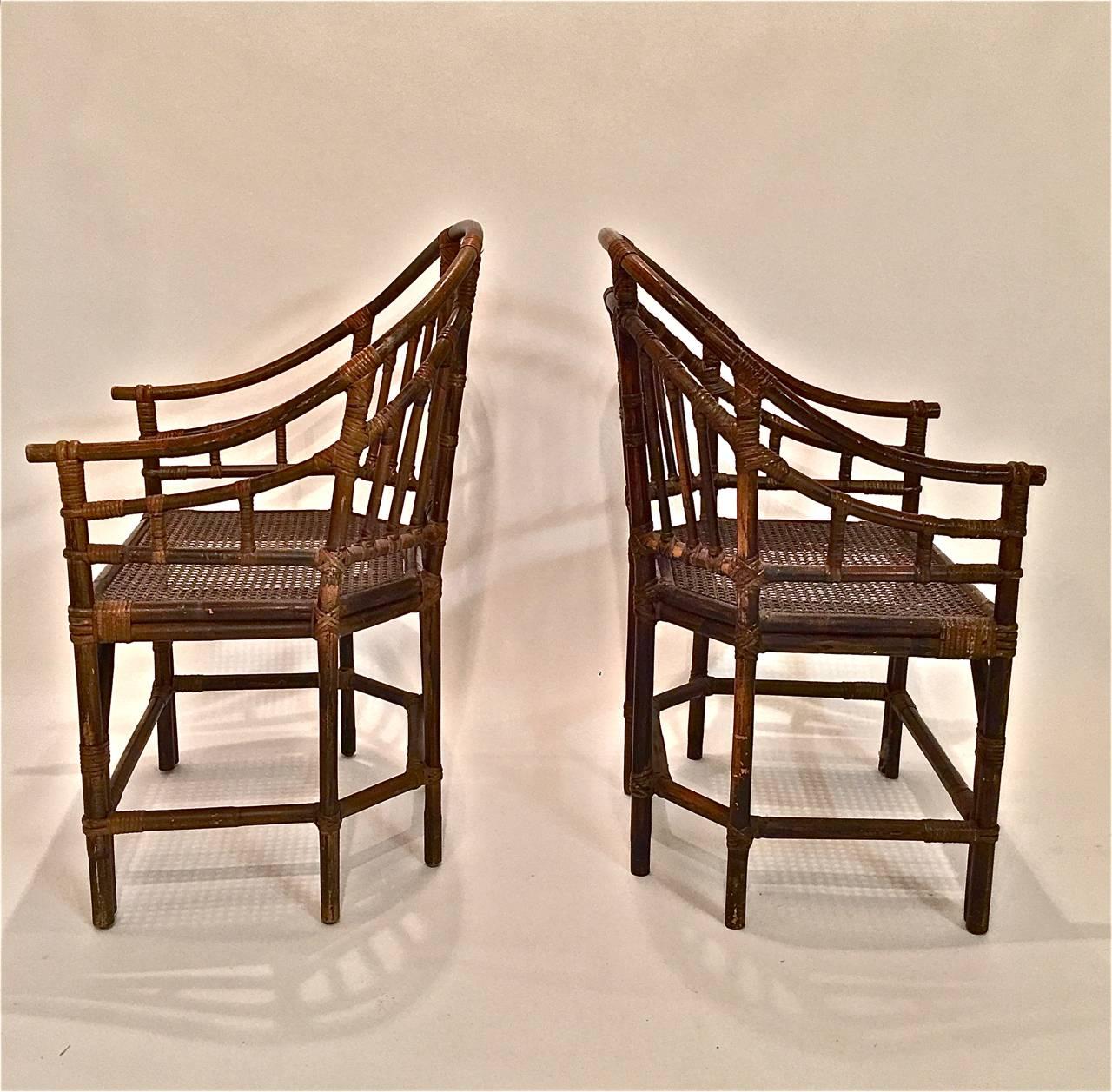 20th Century Set of Ten Brighton Pavilion Style Dining Chairs