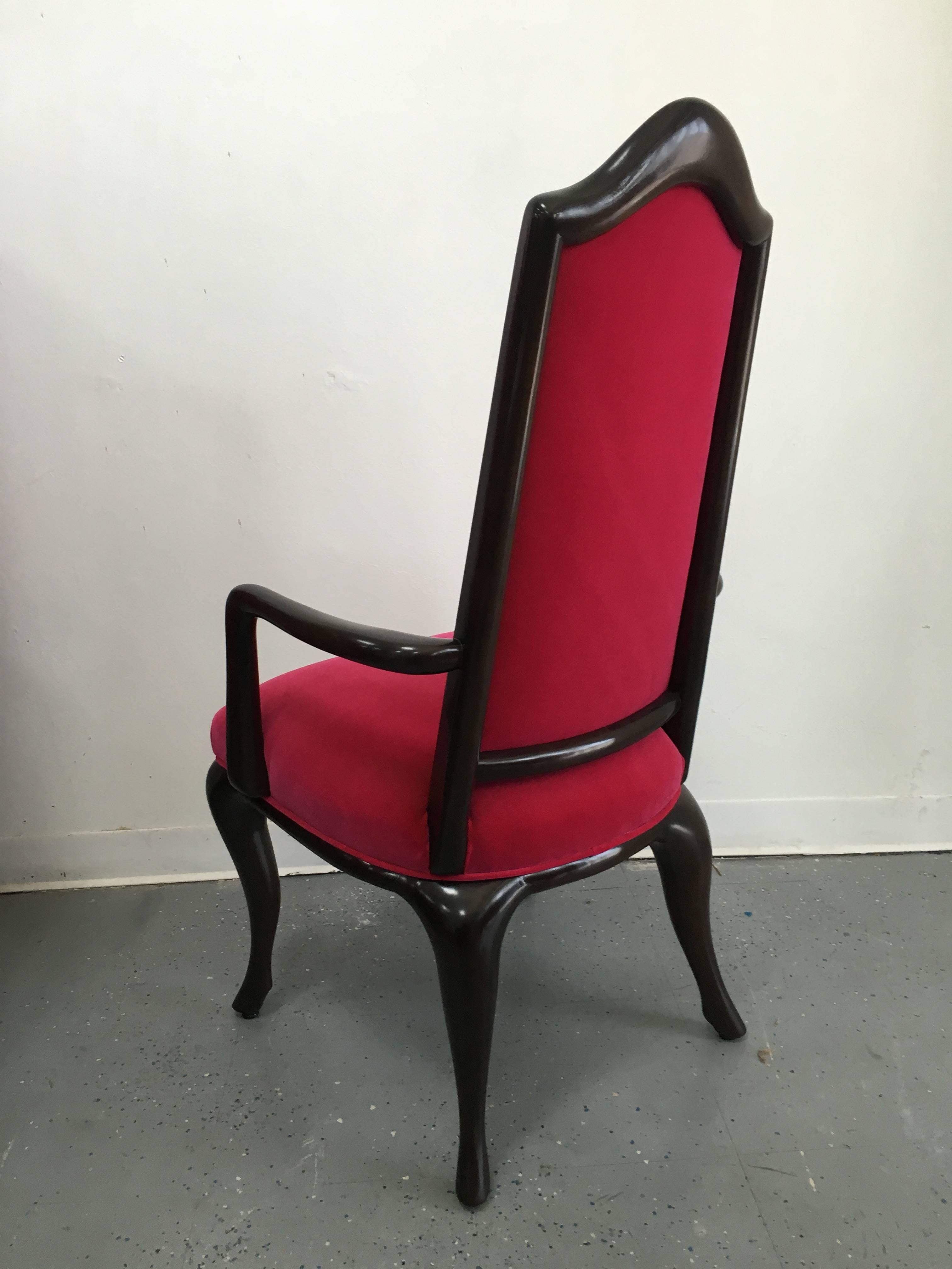 Eight Dining Chairs by Maurice Bailey for Monteverdi Young In Good Condition In Los Angeles, CA