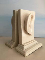 Monumental Pair of Ear Bookends