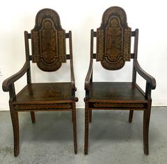 19th Century Hand-Crafted Moroccan chairs