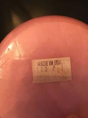 Round Italian Pink Alabaster Box