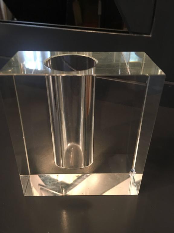 Glass Block Vase at 1stDibs glass block vases, crystal block vase