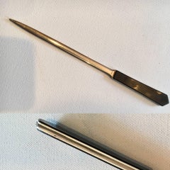 Italian Silver and Bakelite Letter Opener