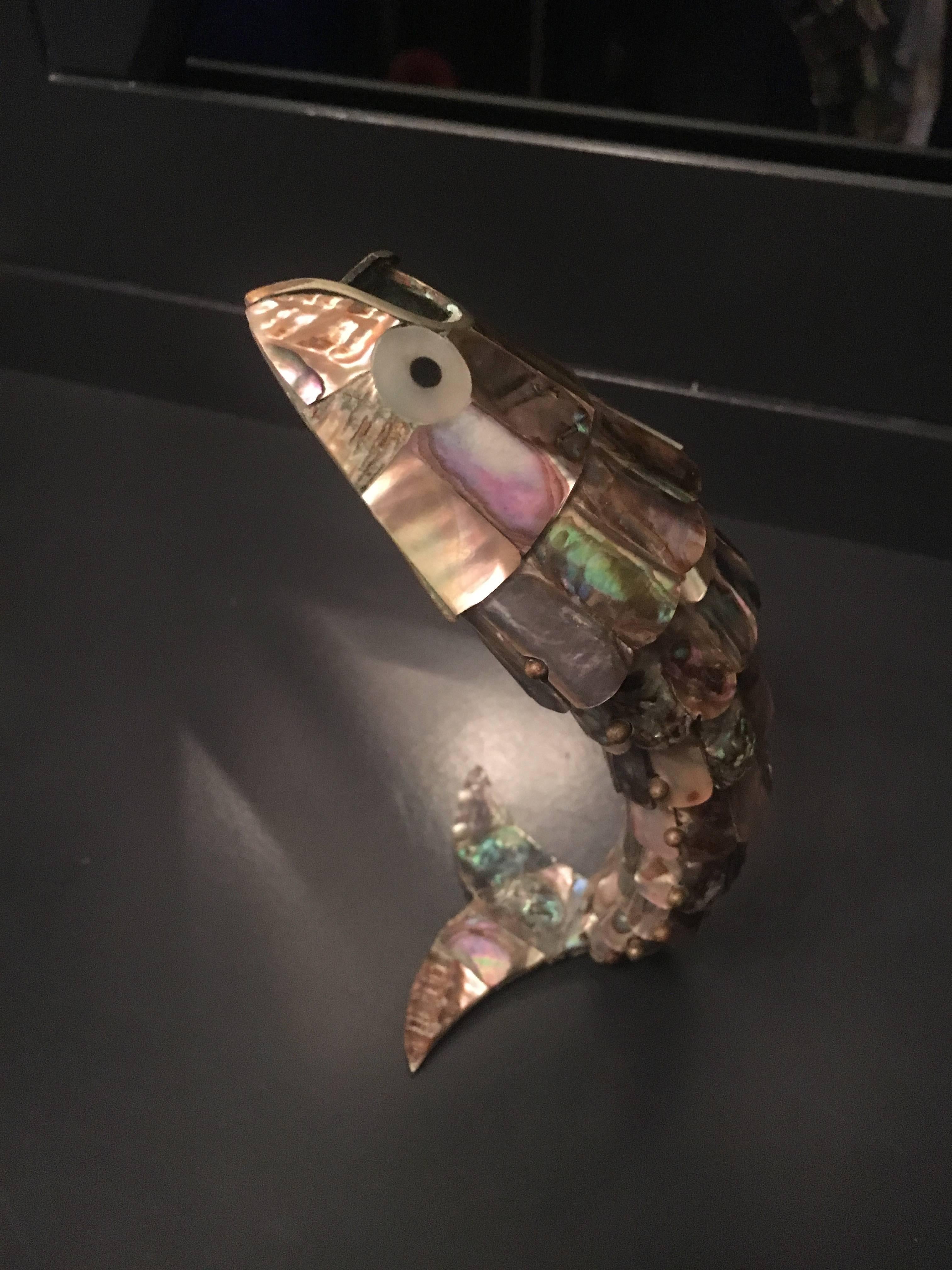 abalone fish bottle opener