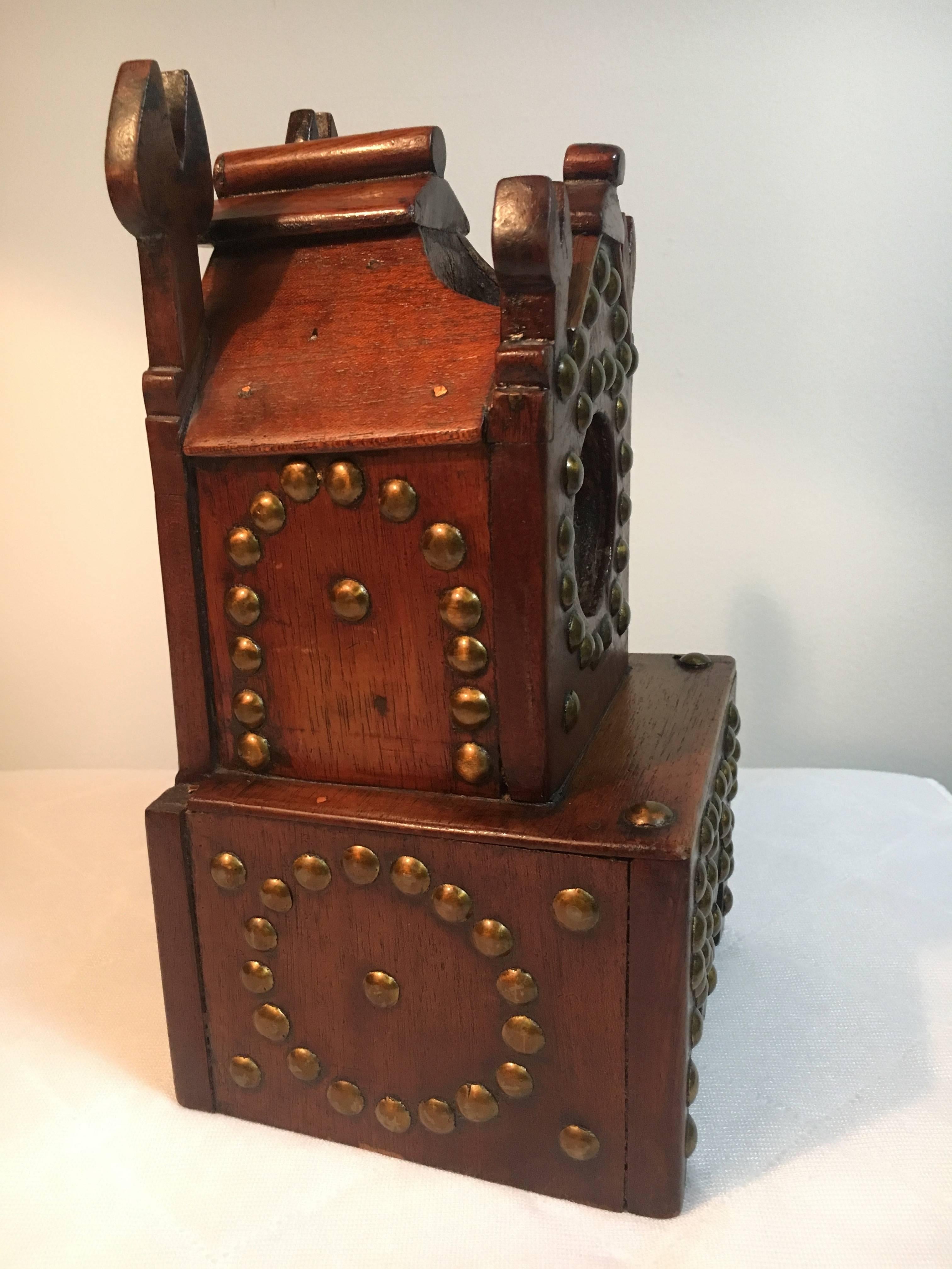 wooden pocket watch stand