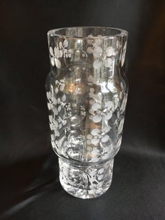 Modern Crystal Cylinder Vase
