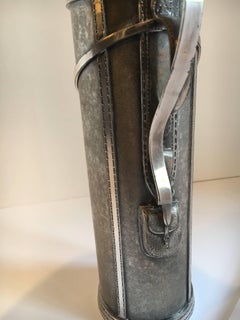 Art Deco Silver Plate Golf Bag Martini Shaker by George J. Berry