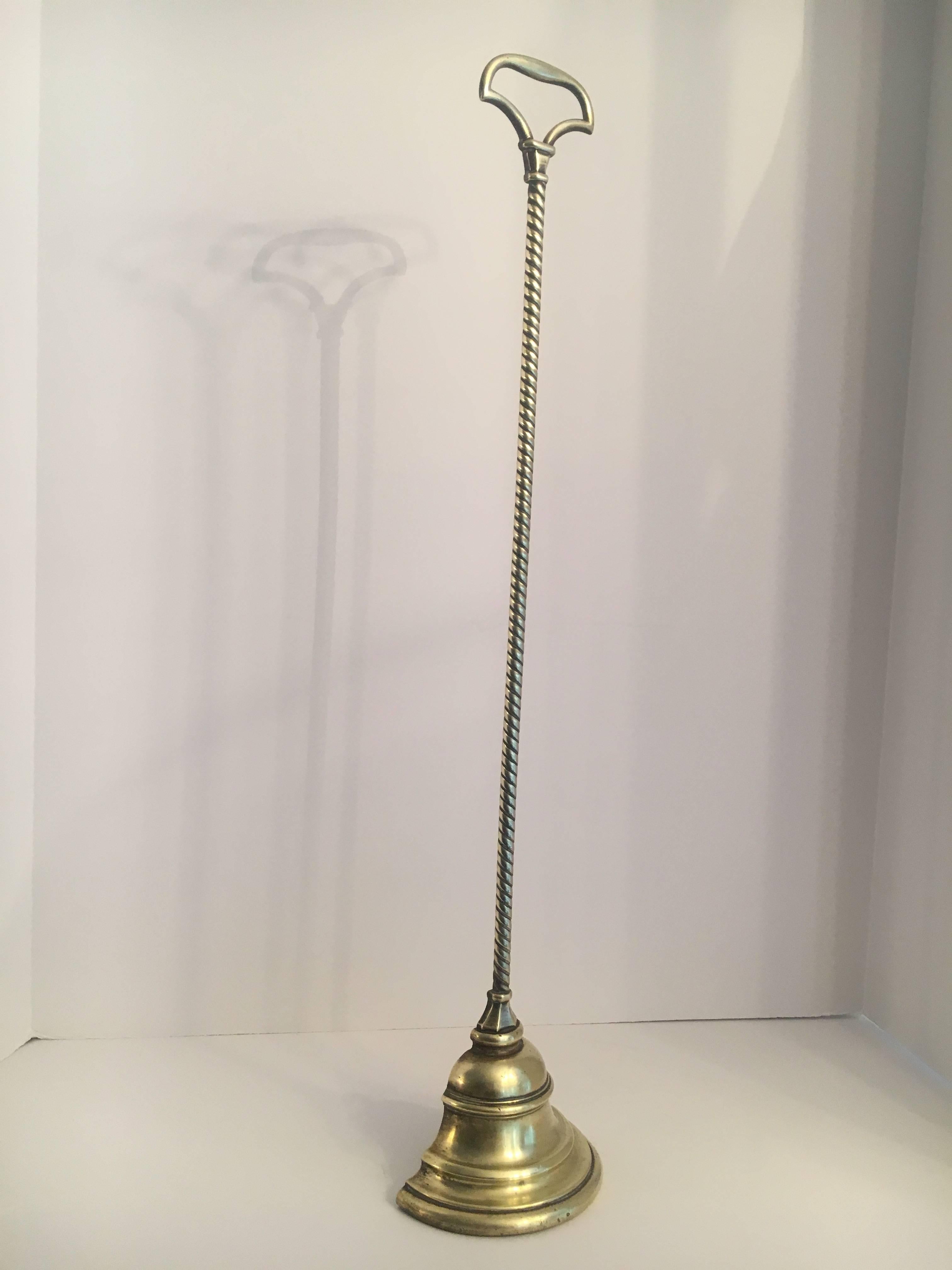 Brass door stop, in the style of Regency from U.K.