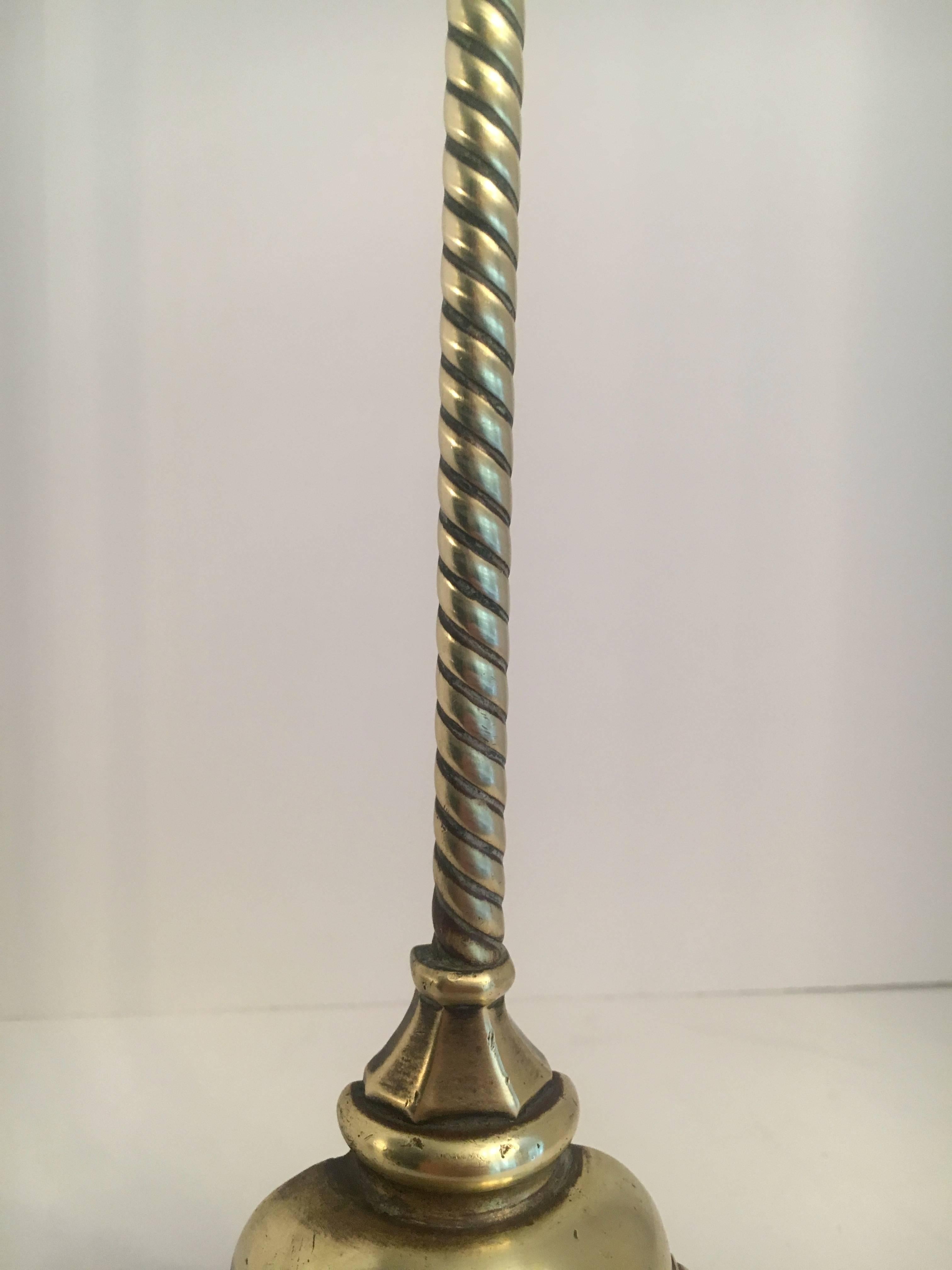 Brass Regency English Door Stop 1