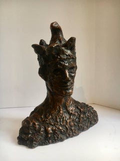 Jester Sculpture in the style of Pablo Picasso