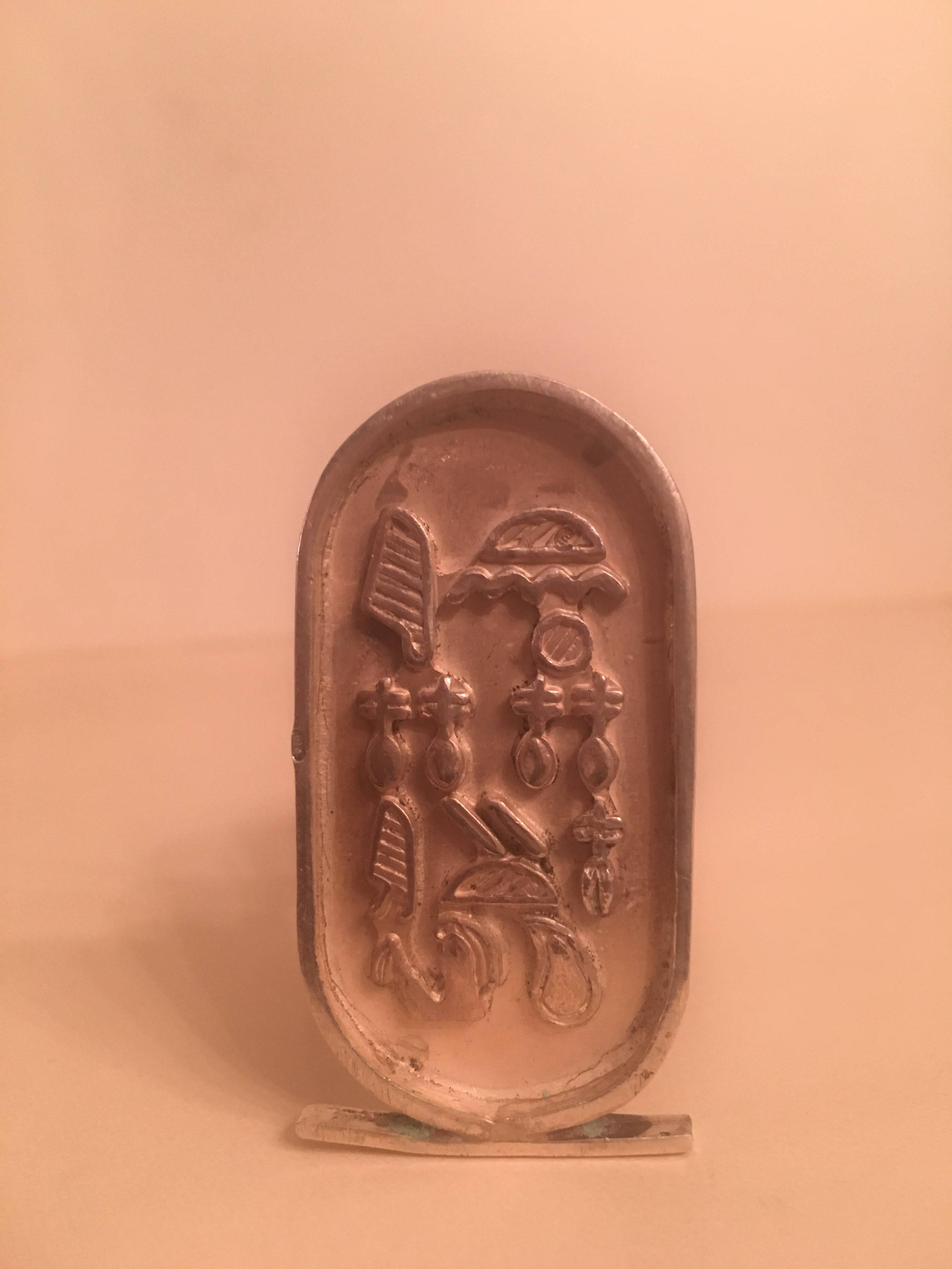 20th Century Sterling Silver Nefertiti